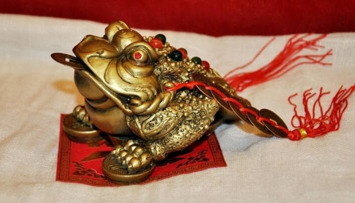 money frog as an amulet of good luck