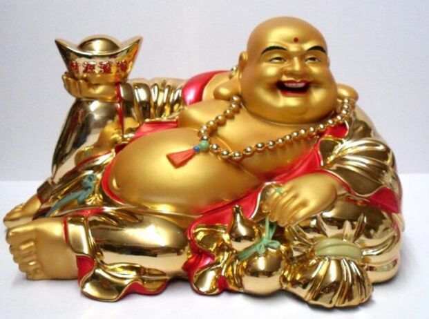 Lord Hotei is an effective amulet for wealth, luck and happiness