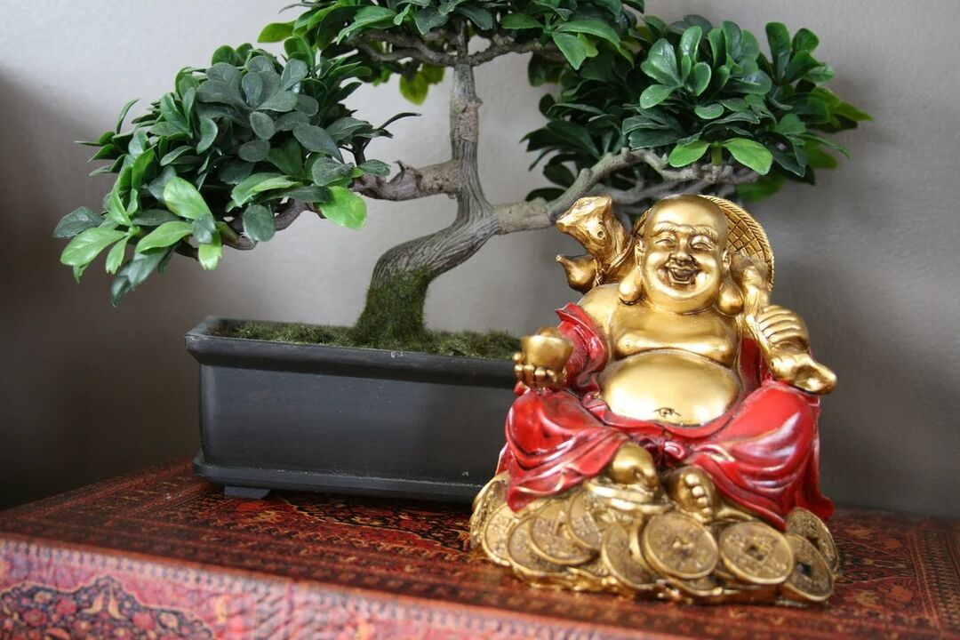 Financial well-being will be provided by the Hotei figurine
