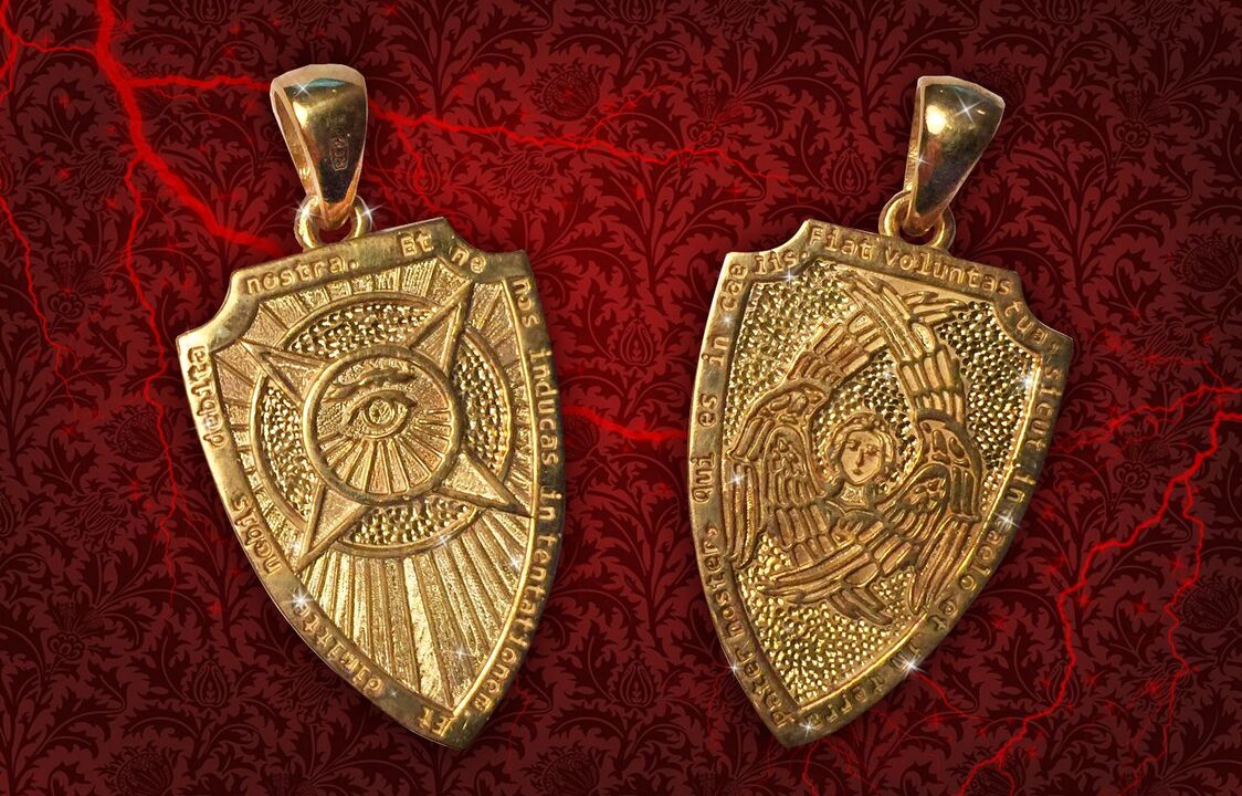 amulet shield for wealth and good luck